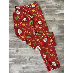 Suitmeister Unisex Christmas Pants Frosty Rudolph Reindeer Size Large 42-44